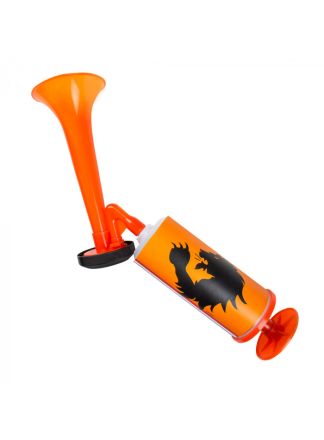 Oranje Luchthoorn mileu-vriendelijk 45cm.