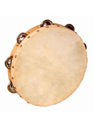 Tamboerijn hout 25cm. met trommel