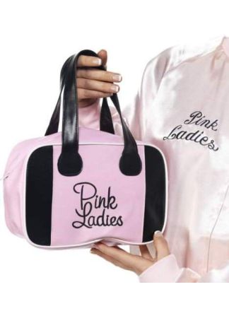 Pink ladies GREASE tas 17x25cm