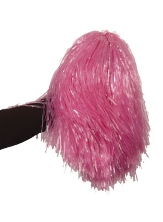 Cheerleader pompom pink (per stuk)