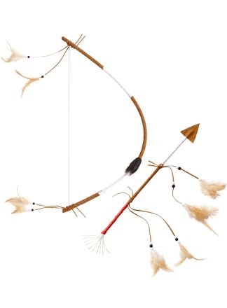 Luxe Indianen boog en pijl 2dlg.