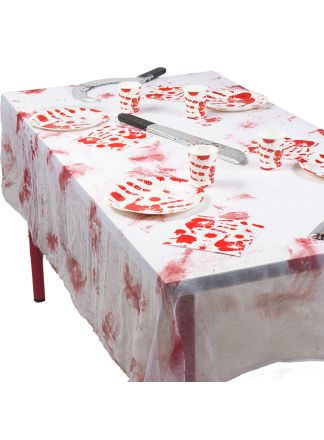 Halloween Bloody tafelkleed 150x180cm.