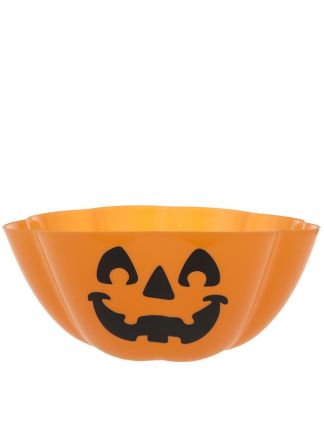 Halloween pompoen fruit schaal 32x15cm.