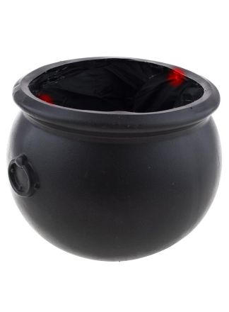 Heksenketel met licht en geluid 20x17cm.