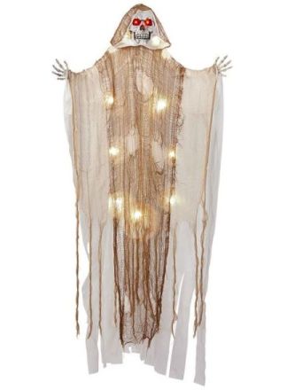 Light up grim reaper led eyes 170cm.