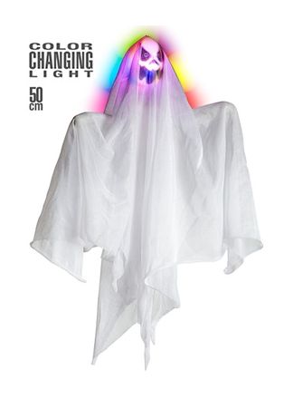 Halloween Color changing Gohst 50cm.