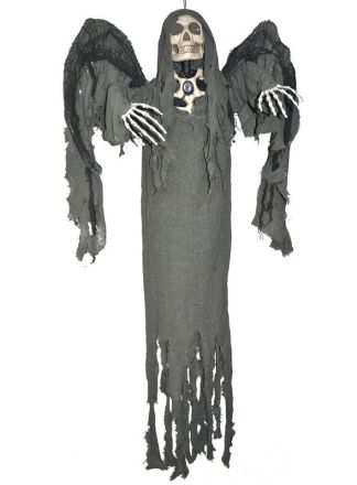 Halloween Zombie met vleugels 160cm.