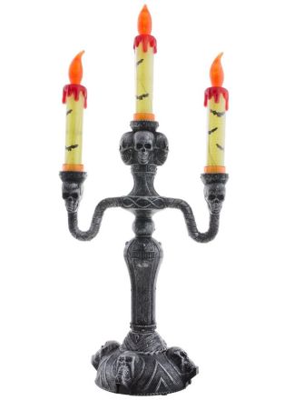 Halloween Kandelaar 40cm. met licht