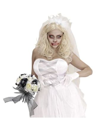 Halloween zombie bruidsboeket