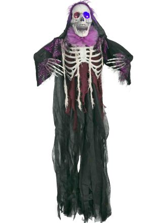 Hangdecoratie skelet met licht