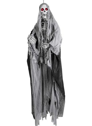 Hangdecoratie Skeleton reaper 180cm.