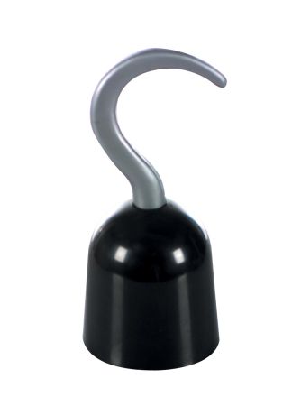 Piraten zeeman haak plastic 19x9cm.