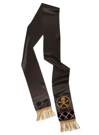 Piraten ceintuur zwart