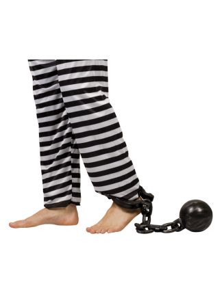 Gevangenisbol met ketting plastic