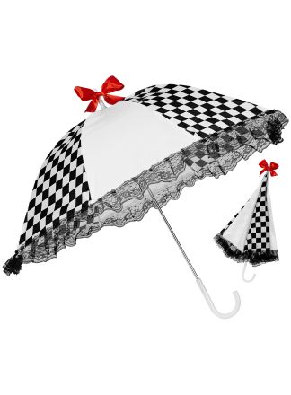 Black-white umbrella (parasol)