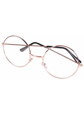 Rond brilletje deluxe met glas