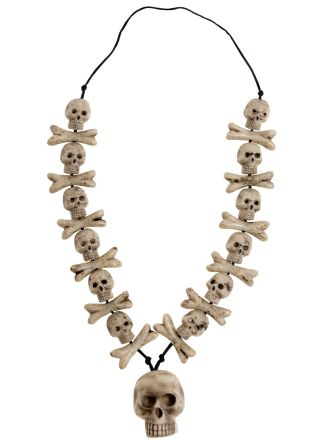 Skulls & Croos bones necklace