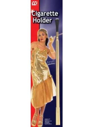 Sigarettenpijpje 45cm. goud