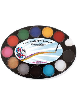 PXP 12 kleuren Aqua schminkpalet