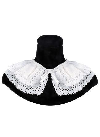 Kraag luxe Pedro  wit