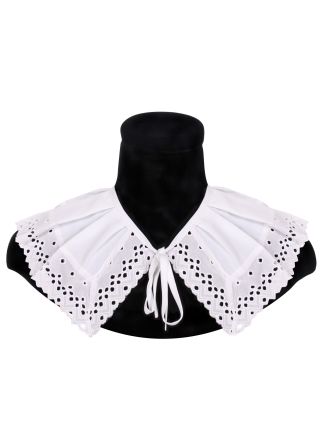 Kraag Madrid  luxe wit