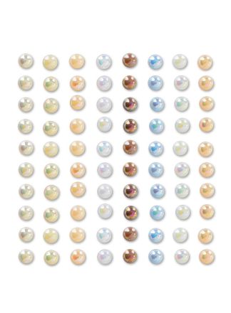 Gezicht/body steentjes 90st natural pearl