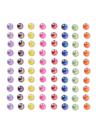 Gezicht/body steentjes 90st Rainbow 6mm.