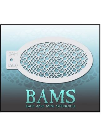 Bad Ass BAM stencil 1307