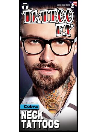 Nep Tattoo FX Neck - Cobra