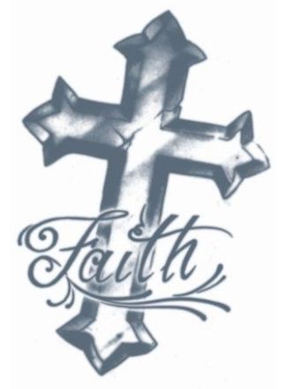 Nep Tattoo FX Prison - Faith Cross