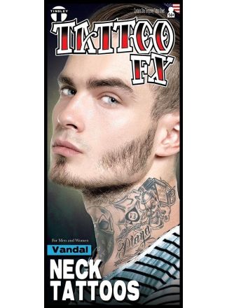 Nep Tattoo FX Neck - Vandal