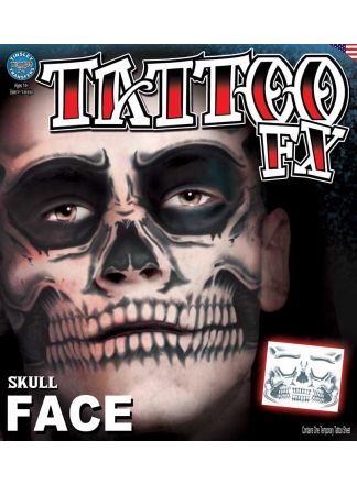 Tattoo FX Skull Face Tattoos