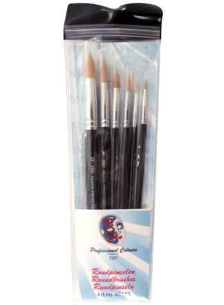 PXP Professional ronde penselen set (6x)