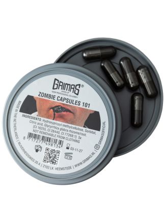 Grimas Zombie capsules 101 in doosje 5 stuks