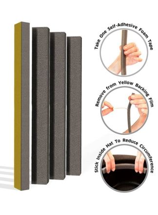 4 hoed verkleiners strips (schuim)