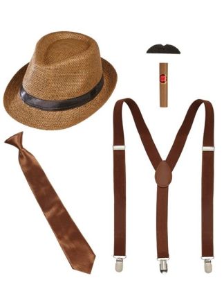 Roaring 20s verkleed set 5dlg.