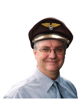 Piloot pet blauw verstelbaar