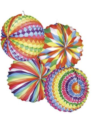 Lampion diverse kleuren 22cm. (per stuk)
