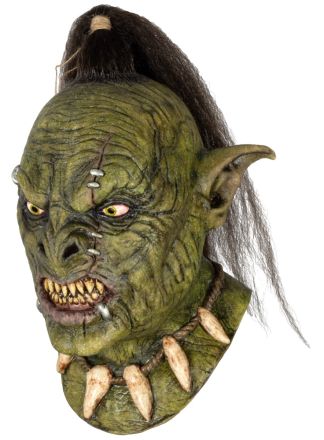 Halloween Masker Orc Fighter