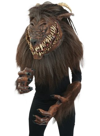 Halloween 0utfit Snarling Werewolf