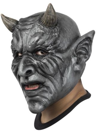 Halloween masker Black Demon