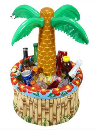 Opblaas palmboom koeler 62cm.