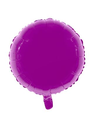 Folieballon rond 56x46 pink (excl.helium)