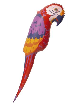 Papegaai opblaas 110cm.