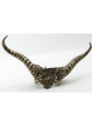 Exclusieve gouden duivel diadeem