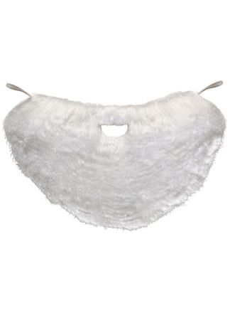 Kleine witte baard met stiekjes om oren