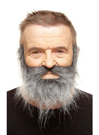 Baard met snor Onno Grijs