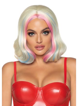 Leg Avenue pruik Harley wavy bob wig blond