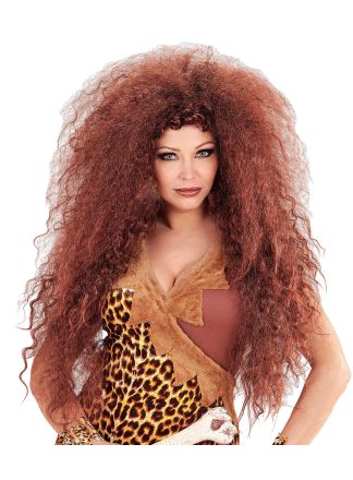 Cavewoman pruik extra lang