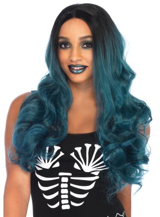 Leg Avenue two-tone long wavy pruik